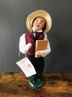 Old Sturbridge Village Man with Book