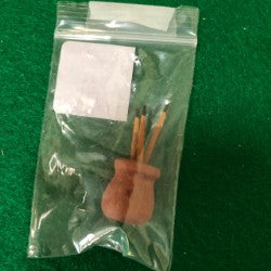 Byers Choice Painters Artists Brush Pot