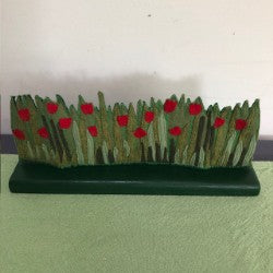 Red Tulip Border