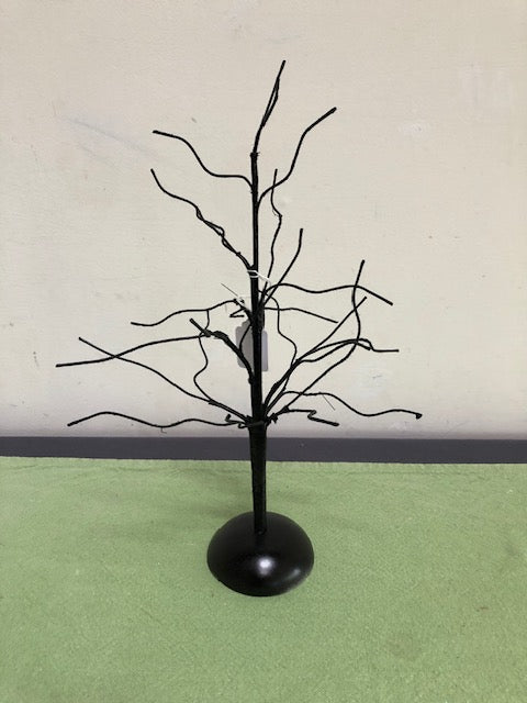 Black Wire Halloween Tree