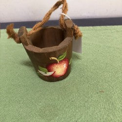 Wooden Apple Bucket