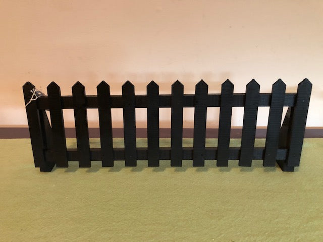 Black Vintage Fence