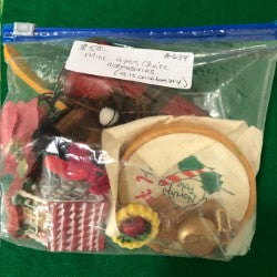 Misc. Bag of Byers Choice Accessories (as is condition)