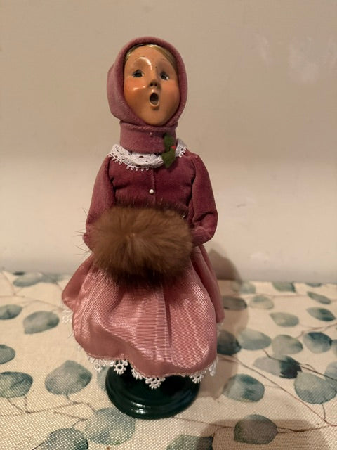 Girl in Pink Velvet