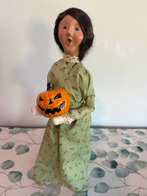 Mini Ceramic Jack-o-Lantern