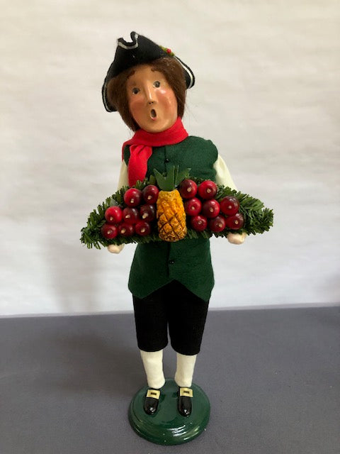 Williamsburg Man with Fruit Garland