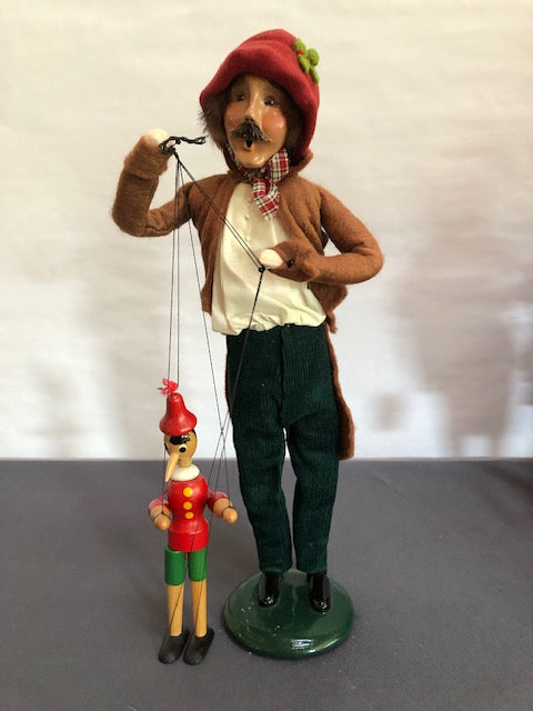 Puppet Man with pinocchio