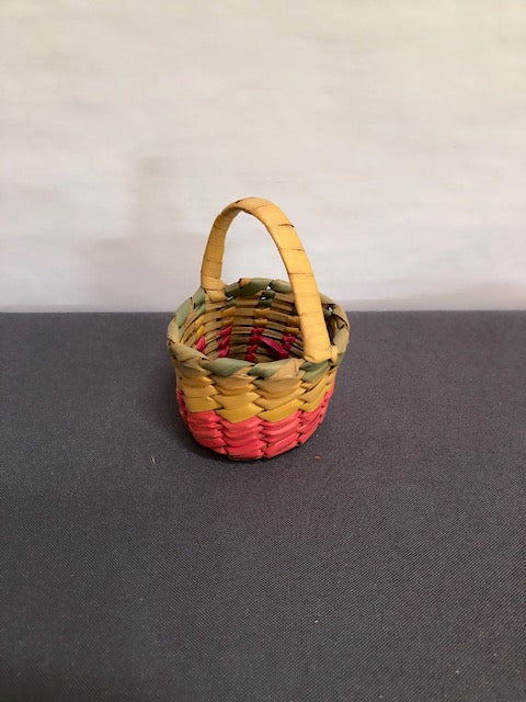 large colored easter basket