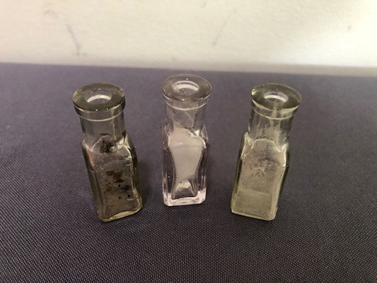 Square glass jar