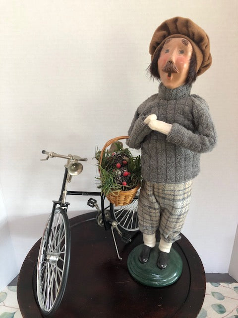 Man with Bicycle (2 pcs)