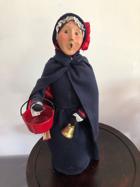Salvation Army Woman with bucket and bell