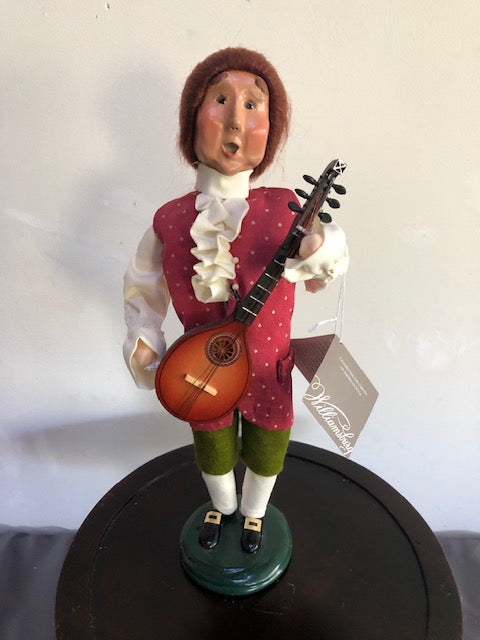 Williamsburg Man with Instrument