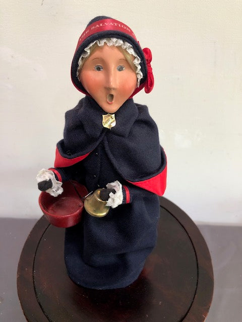 Salvation Army Woman with Bell and Bucket