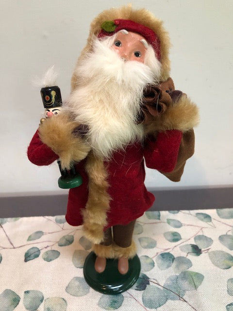Night before Christmas Santa with Nutcracker