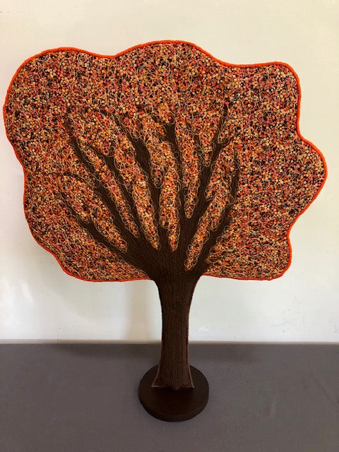 Fall Embroidered Tree