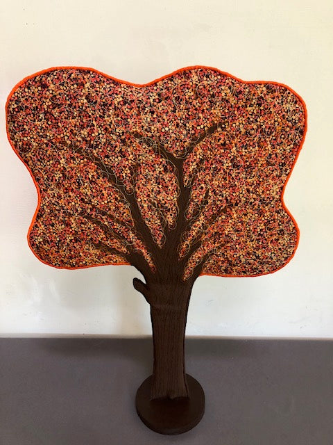 Fall Embroidered Tree