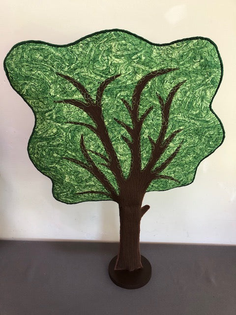 Summer Embroidered Tree