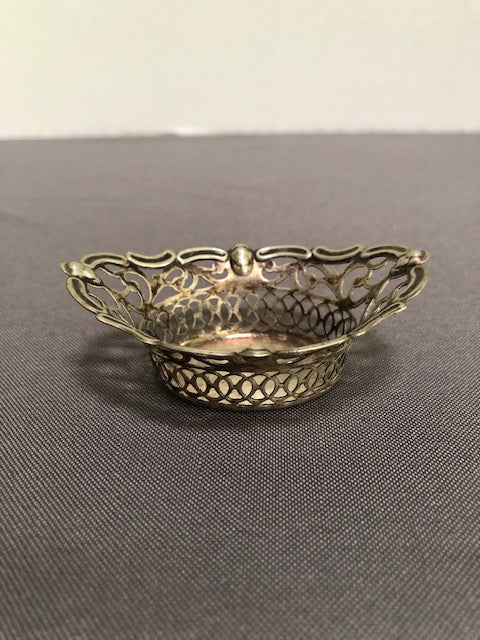 Silver Filigree Basket