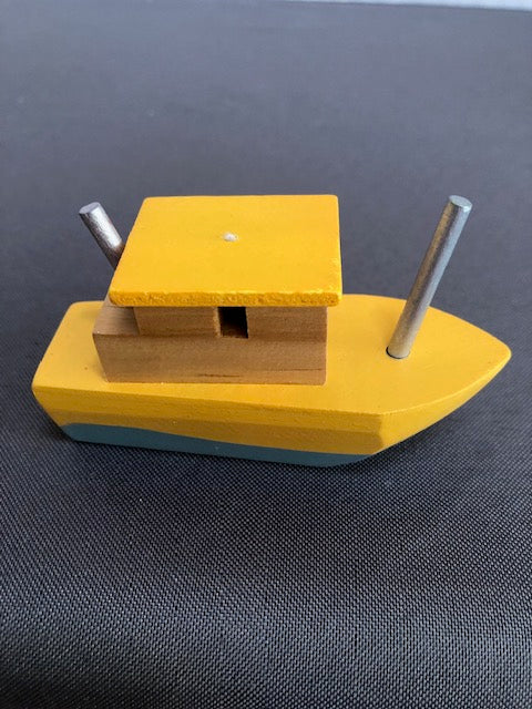 Yellow Tug Boat