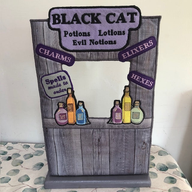 Black Cat Potions Stand
