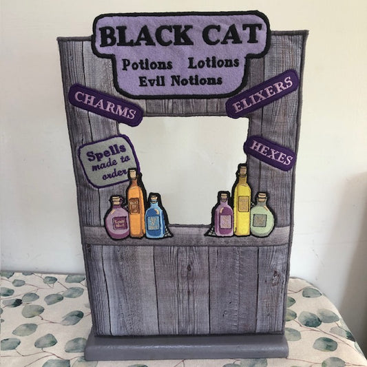 Black Cat Potions Stand