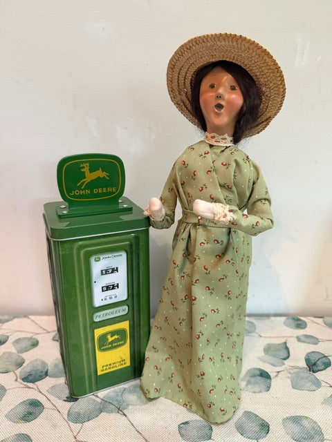 Tin John Deere Gas Pump