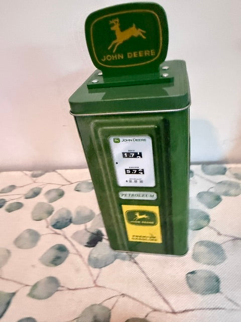Tin John Deere Gas Pump