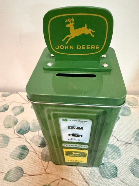 Tin John Deere Gas Pump