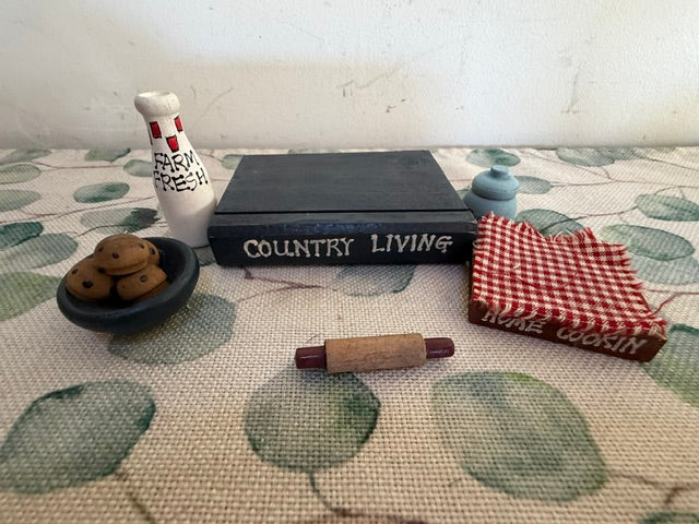 Wooden Cookie Baking Set