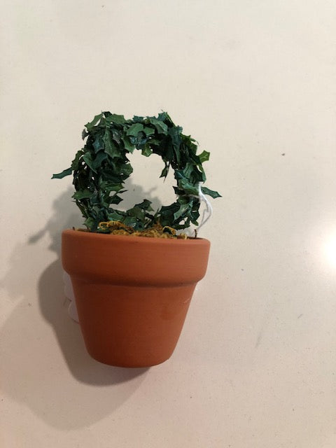 Small Potted Hoop Topiary (Byers)