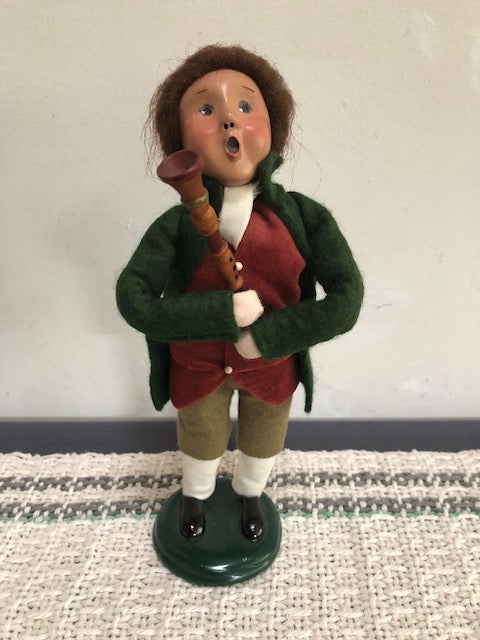 Williamsburg Boy with Flute